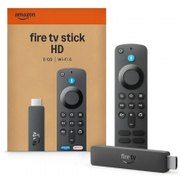 Fire Tv Stick Hd Amazon 8 Gb Wifi-6 Com Alexa