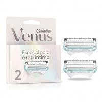 Gillette Venus Para Área Íntima Carga Para Aparelho De Depilação 2 Unidades