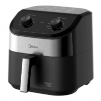 Fritadeira Air Fryer 4,5l Widemax Com Interior De Alumínio 1500w Midea