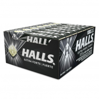 Bala Halls Extra Forte - Caixa Com 21 Unidades De 27,5g