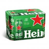 Heineken Cerveja Sleek Lata 350ml Pack 12 Unidades