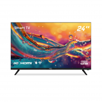 Smart TV HQ 24" HD Tela Sem Bordas Android 12 Design Slim HQS24NKHM