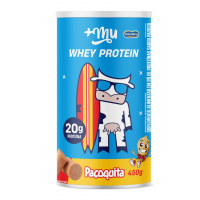 Whey Concentrado, Mais Mu, Sabor Paçoquita, 20g De Proteína - 450g