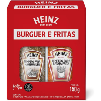 Heinz Kit Temperos Para Hambúrguer E Batata 150g