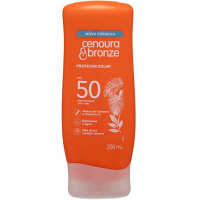 Protetor Solar FPS 50 Cenoura & Bronze 200ml