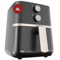 WAP Fritadeira Elétrica Air Fryer FAMILY 4 Litros, Temperatura Ajustável, 1500W 127V