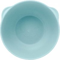 LYOR - Bowl De Bambu E PP Baby Bear Azul 14cm X 14cm X 6,5cm