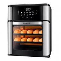 MONDIAL Fritadeira Air Fryer Forno Oven 12L, Preto/Inox, 2000W, 110V - AFON-12L-BI