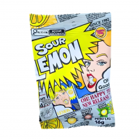 Bala Mais Azeda Do Mundo Sour Lemon