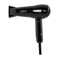 Britânia Secador De Cabelos BSC1200 Íon Tourmaline 1200W Preto Bivolt Automático