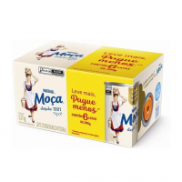 Pack Leite Condensado MOÇA Integral Lata 395g Com 6 Unidades