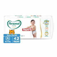 Personal Fralda Baby Premium Pants, G, 42 Unidades