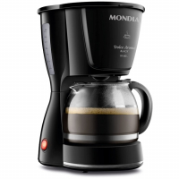 Cafeteira Elétrica Mondial Dolce Arome Black 18 Xícaras 110V