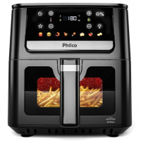 Air Fryer Philco 6,5L Visor Glass 1700W PAF65 127V