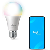 Lâmpada Inteligente Smart Color 10W Elgin RGB Wifi Compatível Com Alexa E Google Home