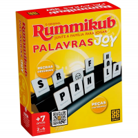 Jogo Rummikub Joy Palavras - Grow
