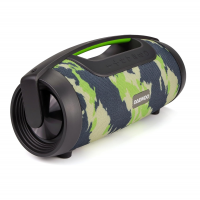 Caixa De Som Portátil Boombox 100, Modelo DW242CA, Conexão Bluetooth Versão 5.0, Cor Camuflada, Daewoo.