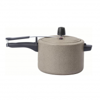 Brinox - Panela De Pressão Antiaderente Ceramic Life 4,5L Vapt - Vanilla