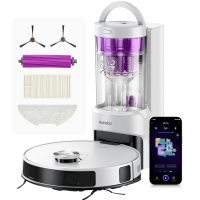 Eureka Aspirador De Pó Robô E20 Plus Com Estação De Autoesvaziamento Sem Bolsa