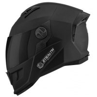 Capacete Moto Stealth Solid Pro Tork Motoqueiro Viseira Fumê