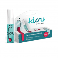 KISSU Spray Bucal Ice Fresh 15 Ml Hálito Fresco Com Menta Portátil