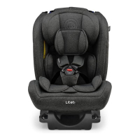 Cadeira Para Auto 0-36 Kg Isofix Litet All Stages Fix 2.0 Preta - BB450