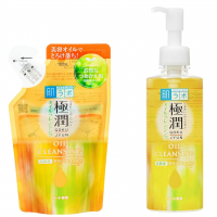 Hada Labo Cleansing Oil - Kit Com Óleo De Limpeza Facial Demaquilante 200ml + Refil 180ml