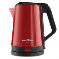 Chaleira Elétrica Britânia BCH12V Inox 1,9L Vermelho