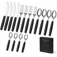 Jogo De Talheres Inox 16 Peças Premium – Conjunto Completo Para 4 Pessoas