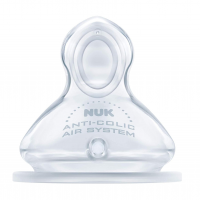 NUK Bico Fc Advanced Silicone Liq. Média Consistência S1 - Tam 1 (0-6 Meses)-Tamanho M