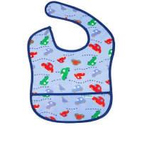 Kababy Standard Babador, Azul (Carrinhos), 6+ Meses