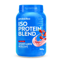 Whey Protein Iso Protein Blend 900g – 25g Proteína E 4,6g BCAA | Probiótica
