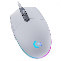 Mouse Gamer Logitech G203 LIGHTSYNC RGB, Efeito De Ondas De Cores, 6 Botões Programáveis
