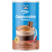 Cappuccino Com Whey, Mais Mu, Com Canela E Pimenta, Bebida Proteica Cremosa - 200g
