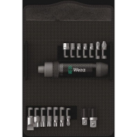 Wera 2090/17 Conjunto Parafusadeira De Impacto 90 Nm Com Acessórios — Kit 17 Peças Em Estojo Têxtil