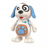DM Toys Brinquedo Interativo Musical Mexe Danca Luz E Som Dancing Cachorro