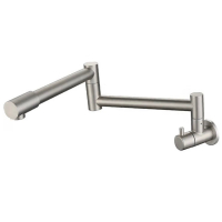 YESOP Torneira Cozinha Parede Gourmet Articulável INOX 304