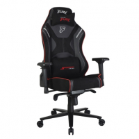 Cadeira Gamer SuperFrame Kingston Fury, Reclinável, 4D, Preto E Vemelho