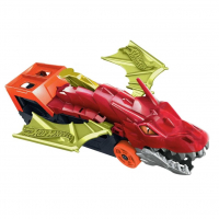 Hot Wheels City Pista De Brinquedo Reboque De Dragão 3 Anos