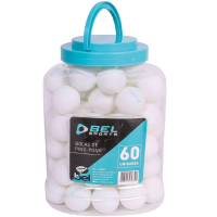 Bel - Jogo Com 60 Bolinhas De Ping-Pong Branco