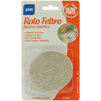 Tuut, Linha Proteção, Rolo De Feltro Sintético Adesivo Para Móveis Leves, 1,5m