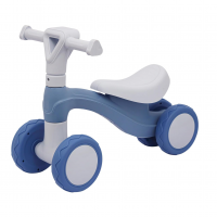 Bicicleta Andador Equilíbrio Sem Pedal 4 Roda Zippy Toys (Azul)