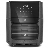 Electrolux Air Fryer Forno 5 X 1 12L 1700W Digital Espeto Giratório 2 Bandejas Antiaderentes