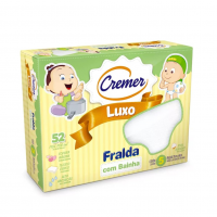 Cremer Fralda Luxo Com Bainha Pc Com 5 Unidades (Embalagem Pode Variar)