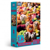 Toyster - Quebra-cabeça: IA CÃOMIDINHAS - 500 Peças Nano - Game Office