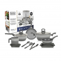 BLACK+DECKER Jogo de Panelas 10 Peças Ceramic Line
