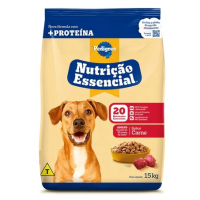 Ração Pedigree Nutrição Essencial Carne Para Cães Adultos 15 Kg