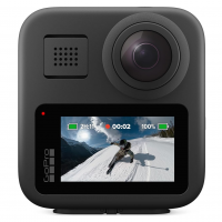 GoPro Max 360 - Câmera De Ação à Prova D'água, Vídeo 360 5.6K, Reenquadramento 4K