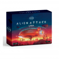 MeepleBR, Alien Attack USA, Jogo De Tabuleiro Expert, 2 A 4 Jogadores