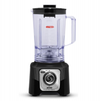 Liquidificador Arno Powermax 1400W LN65 Preto, Com 6 Lâminas Powelix Pro, 3,1L De Capacidade, Tecnologia Comfort Control E Design Arno, 220V